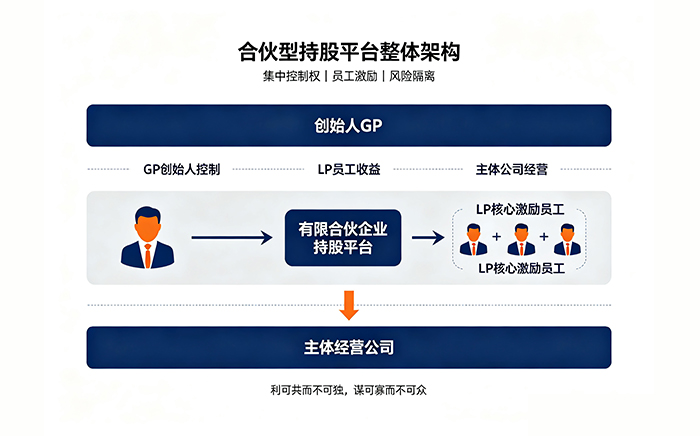 企业股权激励如何搭建合伙型持股平台？