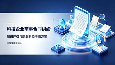 科技企业商事合同纠纷：知识产权与商业利益如何平衡